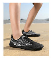 Zapatos de Playa para Exterior para helbres y Mujeres, Zapatos de vadeo antideslizantes, transpirables, de Suela Blanda, Zapatos de montañismo y Natation de seco rÃ ¡pido - details 0