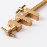 2Pcs Abrazadera De Madera Japonesa Para Trabajos De Carpintería Con Cuerpo Paralelo Y Punta De Latón Clip Auxiliar Para Posicionamiento De Tablas - details 2