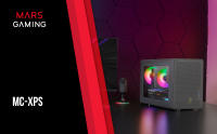 Mars Gaming MC-XPS, Caja Gaming MicroATX Ultracompacta, Cristal Templado + Paneles Mesh, Ventilador FRGB 120mm, Tecnología Refrigeración Mesh, Soporte Dual de PSU ATX y SFX, Minitorre PC USB-C, Caja Gamer Negra o Blanca - details 0