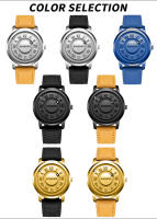 Reloj De Cuarzo Para Hombre BINBOND Lujo Superior Resistente Al Agua Con Correa De Cuero Alta Calidad Reloj De Pulsera Creativo Para Negocios Y Casual - details 8
