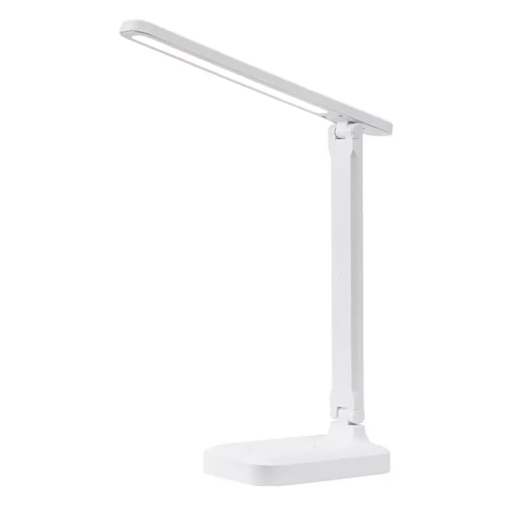 Lámpara De Mesa LED Recargable 6000mAh Con Luz Nocturna Protección Ocular Táctil Plegable 3 Colores Regulables Sin Destello Fuente De Alimentación USB - 1