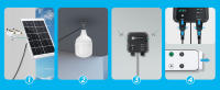 Aigostar- Luz LED Solar Exterior 70W， con Mando a Distancia y Caja de Almacenamiento de Energía， Cable de 11M， IP65 Impermeable， Lámpara Solar Exterior para Interior， Jardín， Cochera， Camping， Pesca - details 7
