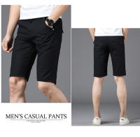 Shorts Casuales Para Hombre Verano 2024 Pantalones Con Gran Bolsillo Estilo Recto Slim De Rodilla Para Playa Moda Casual - details 6