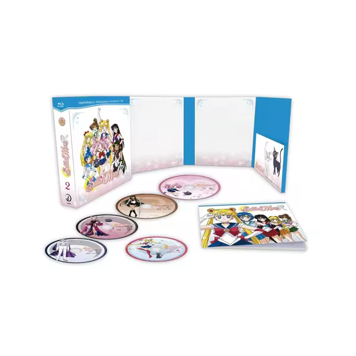 SAILOR MOON TEMPORADA 2 EPISODIOS 47 AL 89 BLU RAY ESPAÑOL NUEVO  - Warner - 1
