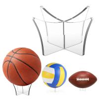 Soporte De Exhibición De Balón De Acrílico Resistente Para Baloncesto Fútbol Fútbol Americano Rugby Bowling Accesorios De Deportes - details 2