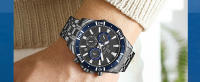 Reloj De Pulsera De Negocios REWARD VIP Nueva Diseño Reloj De Cuarzo Para Hombres Acero Inoxidable Resistente Al Agua Cronógrafo Luminoso Deportivo - details 20