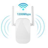 BIT Repetidor WiFi, Amplificador WiFi 1200Mbps (5GHz y 2.4GHz) con Pantalla LED, Repetidor de señal WiFi doméstica soporta Modo repetidor / Router / Ap / Puente. - details 1