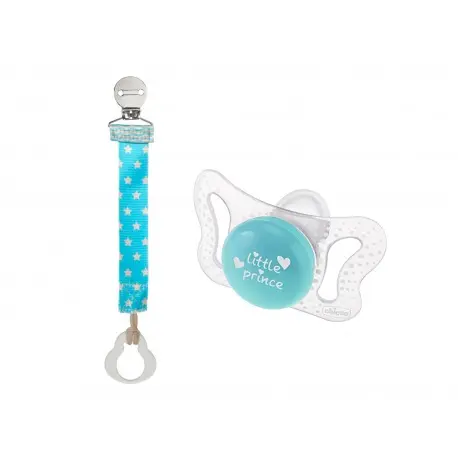 CHICCO PACK AHORRO CHUPETE 0-2 MESES + CADENITA - 1