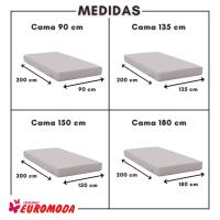 ICEHOME - Sábana Bajera Lisa Ajustable 4 Esquinas - Microfibra Ecológica Ultrasuave - Transpirable y Libre de Arrugas - Para Colchones hasta 33 cm - Compatible con todas las camas y estaciones. - details 1