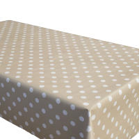 Mantel Antimanchas Cofan| Diseño Lunares Blancos| Vinilo y Poliéster - details 0