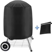 Funda para Barbacoa Impermeable,Anti-Viento/Anti-Polvo/Anti-Humedad, Resistente al Desgarro/Agua/Lluvia/Nieve/Sol, 145x61x117cm Negro - details 0