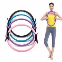 Anillo De Yoga Para Mujer Accesorios De Pilates Resistencia Elástica Ejercicio En Casa Adecuado Para Hombros Y Piernas - details 0