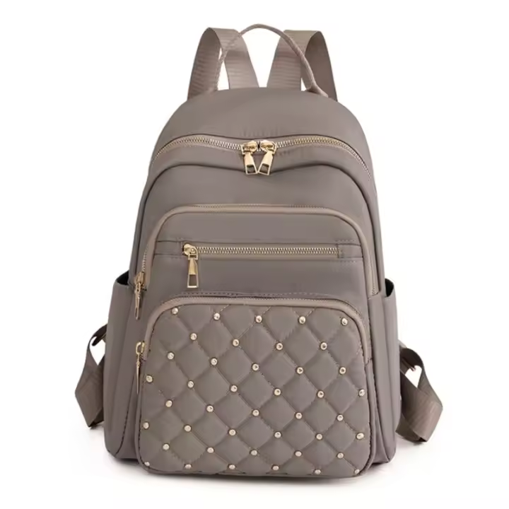 Mochila Grande Para Viajes Para Hombres Y Mujeres Estudiante De Colegio PU Mochila De Viaje De Alta Calidad Con Bolsillos Internos Y Externos Sistema De Almacenamiento Cómodo - 1