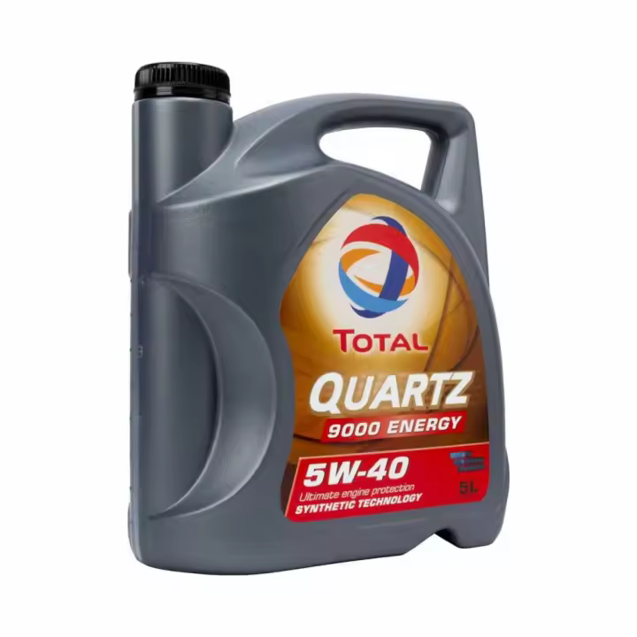 Aceite lubricante motor coche Total Quartz 9000 EnerGoodyear Bidón de 5 litros - ACTOTENE5W405L - 1