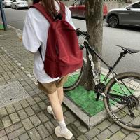 Mochila Estudiantil Para Mujer Impermeable De Gran Capacidad Moda INS Bolsa De Viaje Bolso Escolar Con Manijas Suaves Y Cierre De Cremallera - details 7