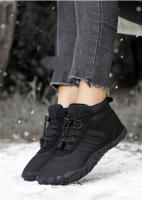 Botas De Nieve Impermeables Para Hombres Invierno Zapatos De Acampar Hasta La Rodilla Con Peluche Cálido Adecuadas Para Parejas Y Senderismo - details 3