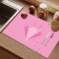 Mantel De Cocina Pink Panther No Esmerilado Resistente Al Calor Con Antiadherente Y Drenaje Para Mesa Y Platos Tamaño Variado - details 10