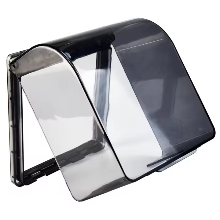 Caja de Protección adhesiva impermeable para tomacorrientes, protector de tomacorrientes de la comparación para exteriores, protección para tomacorrientes eléctricos, protección para baños y cocina. - 1