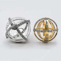 Bola astronómica bola anillo plegable anillo de dedo cósmico banda joyería de moda - details 2