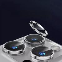 Protector De Lente De Cámara Para iPhone 15 pro Max 3PCS Con Anillo De Metal Y Cubierta Para Lente Trasera Compatible Con iPhone 15pro - details 2