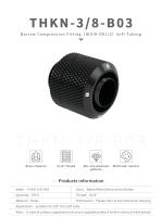 Conector De Compresión De Tubo Suave Barrow 3/8"ID*1/2"OD 10x13mm 3/8"ID*5/8"OD 10x16mm Para Enfriamiento Por Agua En Construcción De PC - details 0
