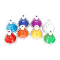 Orff Campanas De 8 Tonos Con Cubierta Transparente Instrumentos Musicales De Percusión Juguete Educativo Para Niños Regalo Para Bebés - details 1
