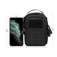 Bolsa Táctica De Pequeño Tamaño Para EDC Herramientas De Utilidad Multiusos De Molle Diseño Compacto Mini De Bolsa De Cinturón Para 3-Días De Ataque - details 3