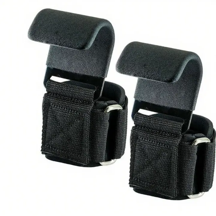 Barra de dominadas para entrenamiento de fuerza y levantamiento de pesas - con protectores de muñecas acolchados - Barra de dominadas para entrenamiento de fuerza y levantamiento de pesas - 1