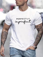 Camiseta De Algodón 100% Para Hombres Verano Estilo Casual Con Estampado Redondo Manga Corta Cuidado Facilidad Transpirable - details 1
