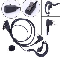 1-20PCS 2-Pin Air Tube Earpiece Headset Para Walkie Talkie Micrófono Para Motorola CB Radio CP88 CP040 CP100 CP110 Negro - details 3