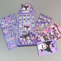 Pegatinas Kawaii Sanrio DIY Para Diario De Mano Decorativas Con Dibujos De Gatos Y Kuromi Divertidos Regalo De Navidad O Cumpleaños Para Niñas - details 8