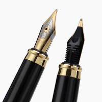 Pluma De Tinta Metálica Para Escritura Diaria 0.5mm Tamaño Medio Punto De Tinta De Iraurita Ideal Para Estudiantes Y Oficina Unisex - details 6