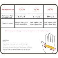 Guantes Tácticos De Invierno Para Motocicleta Caza Esquí Deportes Protección Mano Unisex Nylon Y Algodón Guantes Con Dedos Separados - details 1