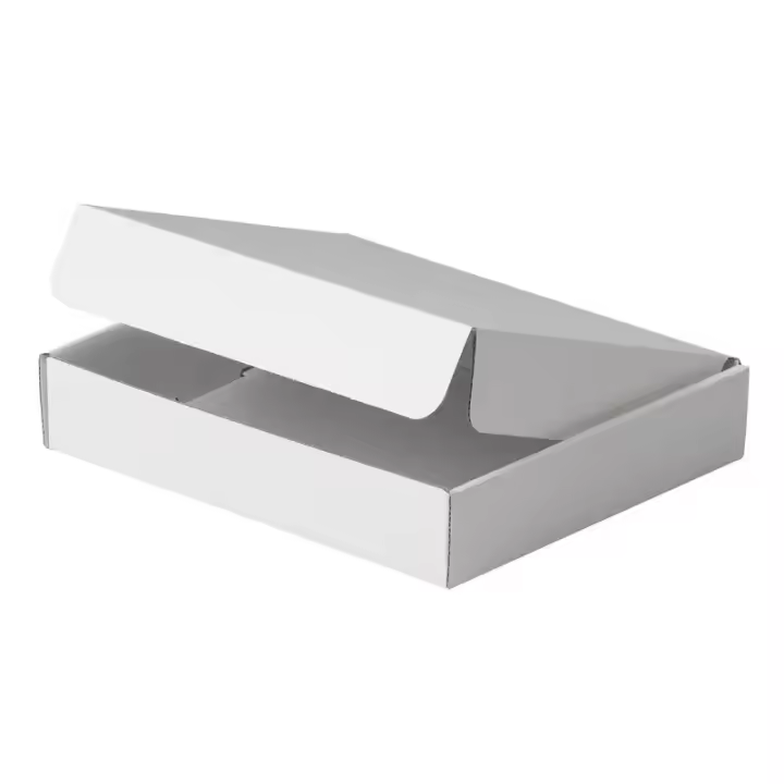 Caja Estuche de Cartón Blanco 290x230x30 mm - Ideal para Almacenamiento - 1