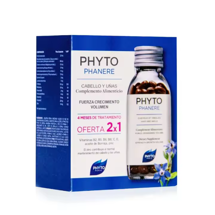 PHYTOPHANERE DUPLO 2 X 120 CAPSULAS. - 1
