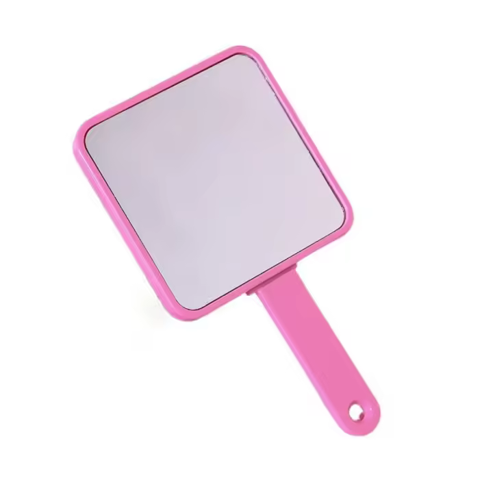 Espejo Portátil De Maquillaje Manejable Con Peine Espejo Cuadrado De Dos En Uno Para Estudiantes Uso Externo Belleza - 1