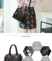 Bolso De Hombro De Cuero PU De Moda Con Decoración De Borla Para Mujeres Bolso De Trabajo Doble Asa Para Oficina Y Negocios - details 4