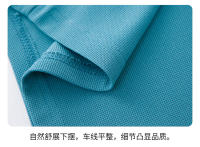 Camisa Polo Casual Para Hombres Manga Corta Color Sólido Moda Top Antipelusa De Algodón Estilo Versátil Para Primavera Y Verano - details 15