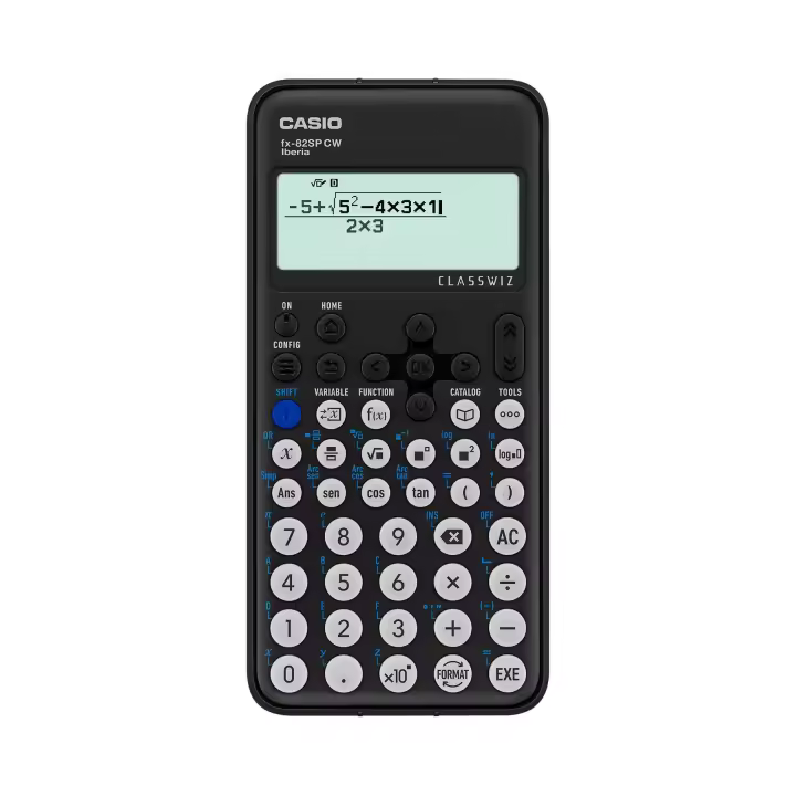CASIO FX-82SP CW Negra / Calculadora científica estándar - 1