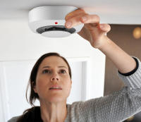 Detector De Fuma Zigbee Tuya Seguridad En La Casa Y Cocina Sensor De Fuma Con Alarma Sonora Previene Incendios Compatible Con Hub Zigbee Y APP Smart Life - details 9