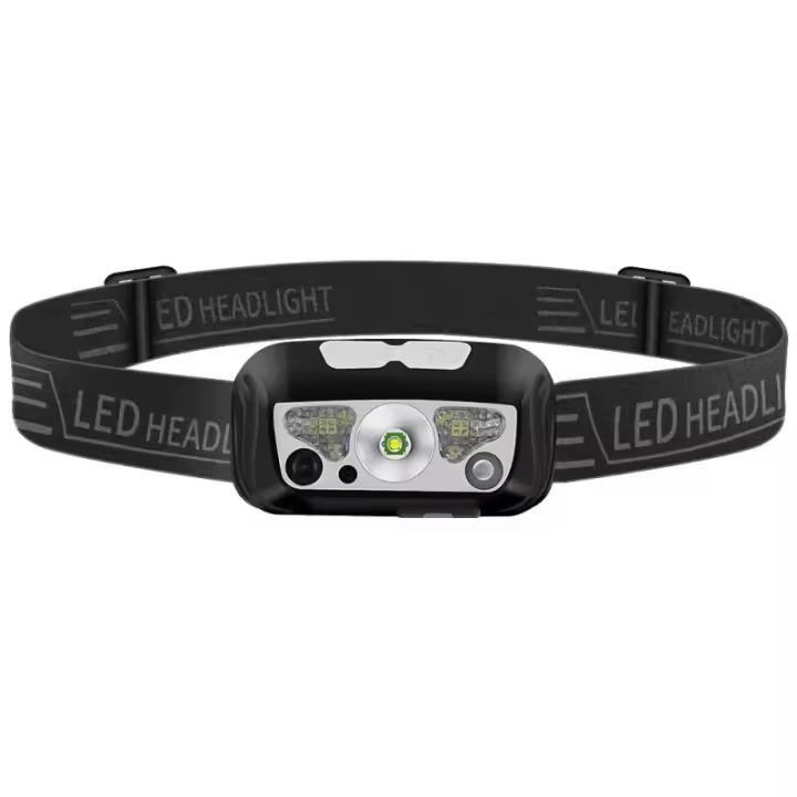 BORUiT B12 Mini Linterna Frontal LED Recargable Por USB Con 5 Modos De Iluminación Impermeable Para Pesca Y Ocio Camping Montañismo Ciclismo Work - 1