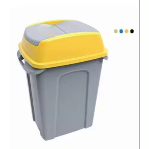 Contenedor con tapa MAYA basculante 70l. verde 4326 - 1
