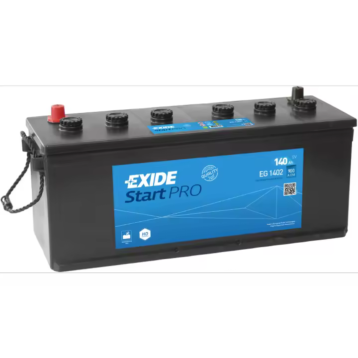 Batería Exide EG1402 Start Pro. 12V - 140Ah/900A (EN) (508x175x205mm) - 1