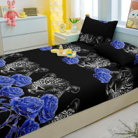 Sábana Fitted Moderna Y Sencilla Con Estampado Animal En Mate Cubierta De Cama Para Dormitorio Sin Almohadillas De Algodón 100% - details 4