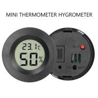 Mini Termómetro Redondo Electrónico LCD Para El Hogar Medidor De Temperatura Y Humedad Indor Herramientas De Mercancía - details 0