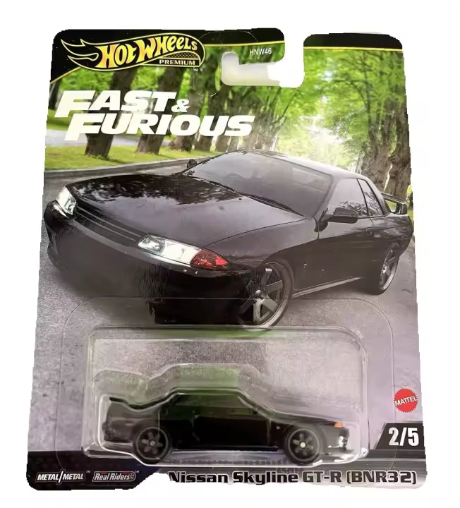 Hot Wheels Premium Fast & Furious Nissan Skyline GT-R (BNR32) 2/5 - 1