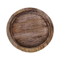 Pala De Madera Multifuncional Para Frutas Y Velas Soporte Ecológico Ligero Para Cocina Y Hogar Estilo Rústico Farmhouse - details 6