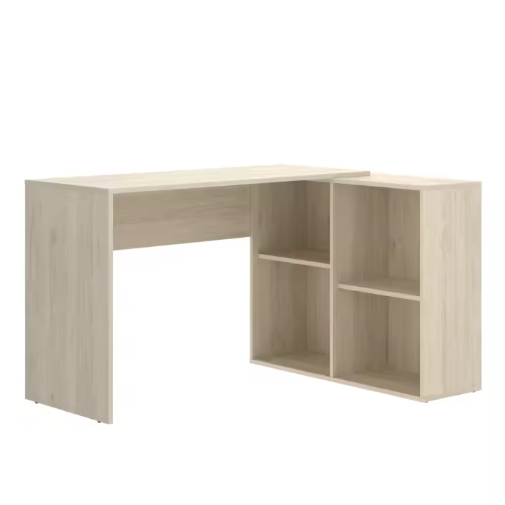 Dekit Escritorio con Ordenación Reversible AXY 74x121x96 Natural - 1