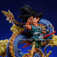Figura De Acción Dragon Ball Z 16cm Shenron Goku 30 Aniversario Colección PVC Juguete Modelo Para Regalos Para Adultos - details 2