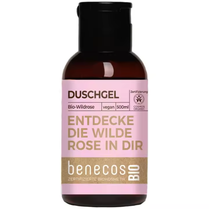 Benecos Gel De Baño Rosa Mosqueta Mini Viaje 50Ml - 1